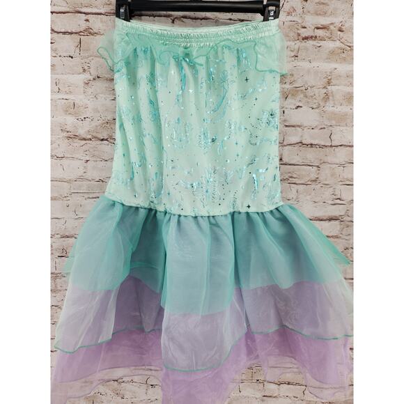 Disney Little Mermaid Ariel Halloween Costume Size 9/10 NEW - Picture 4 of 5
